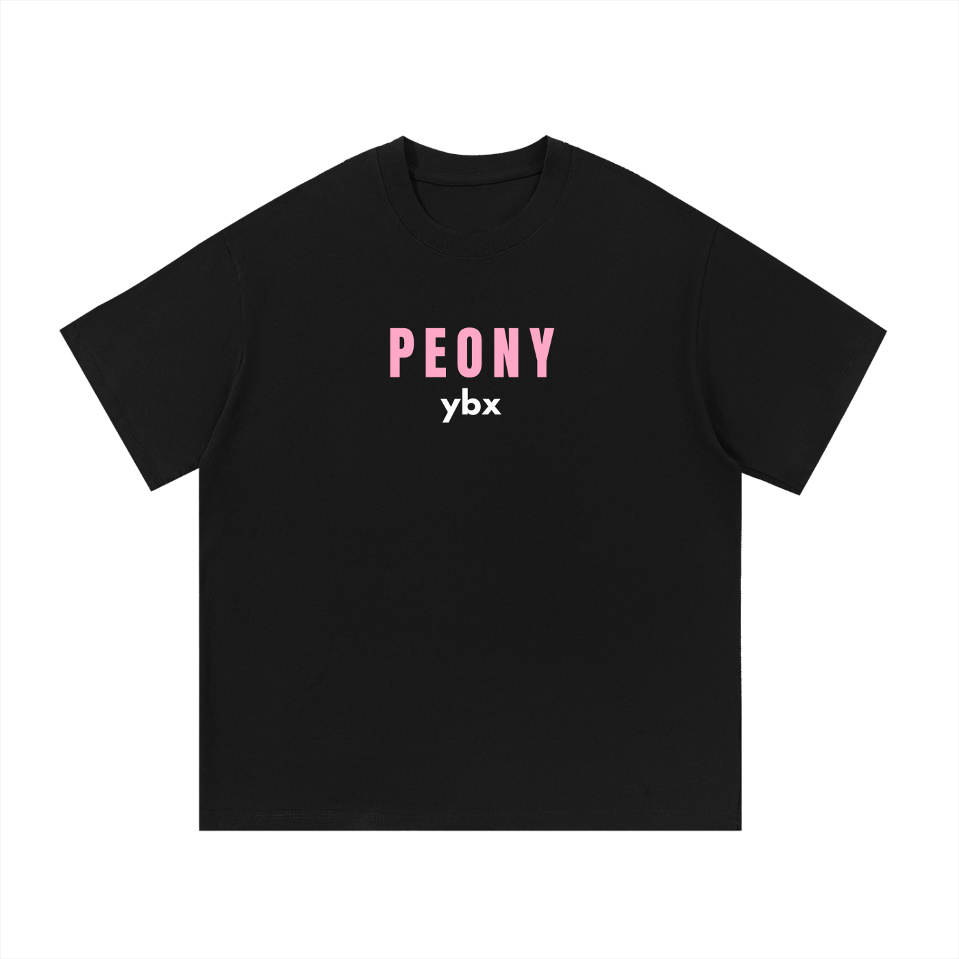 Peony Tee: Black