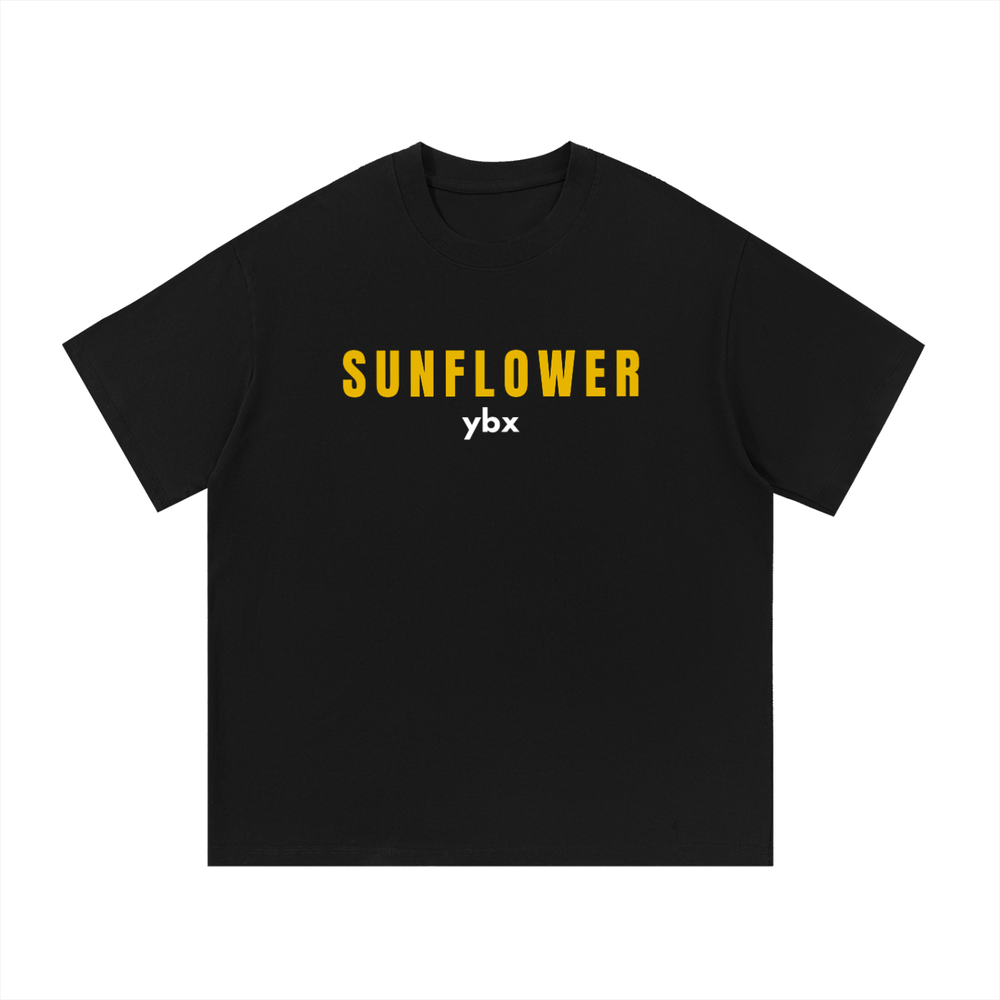 Sunflower Tee: Black