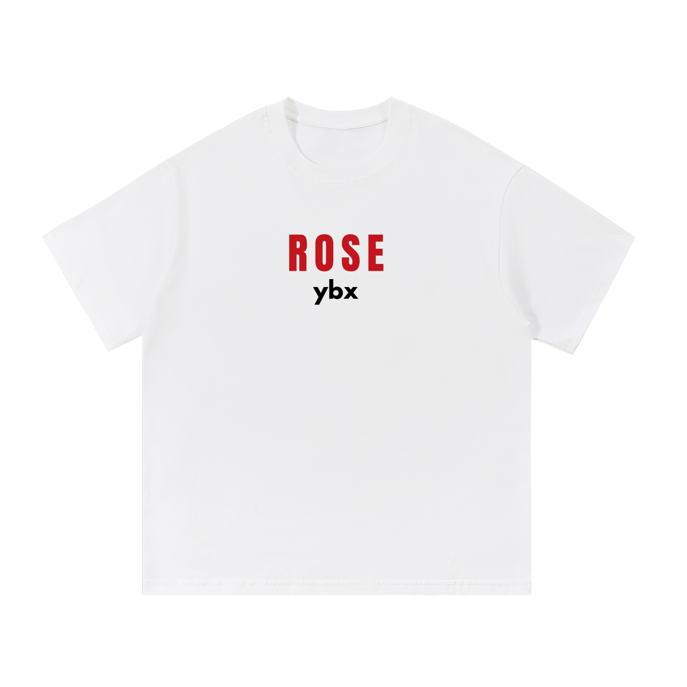 Rose Tee: White